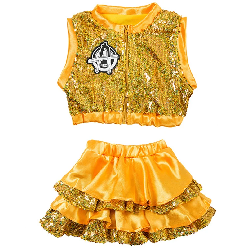 Girl Dance Costume Kid Girls Jazz Hip Hop Dance Costume