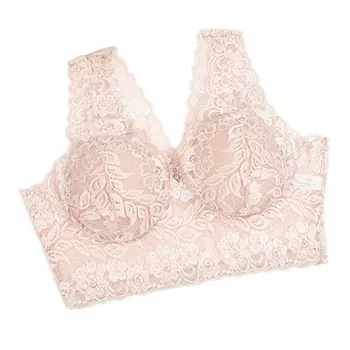 

Women Bralette Bra Vest Sexy white Lace Bra women Ladies Underwear padded plus size Brassiere Bra Tops seamless bra &2