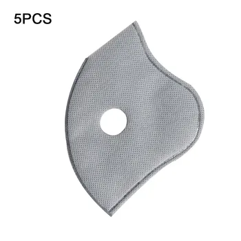 

5/10 PCS 5 layers Activated carbon Breathing filter Non-woven PM2.5 Anti Haze mouth Mask replaceable filters for Mouth-muffle