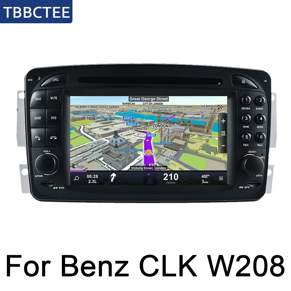 Clearance For Mercedes Benz CLK Class W208 1996~2003 NTG Car Multimedia Player Android Radio GPS Navigation Stereo Autoaudio Map Wifi HD 5