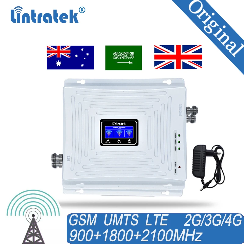 GSM 900MHz мобильный телефон 2G 3g 4G усилитель сигнала 900 1800 2100 LTE усилитель сигнала
