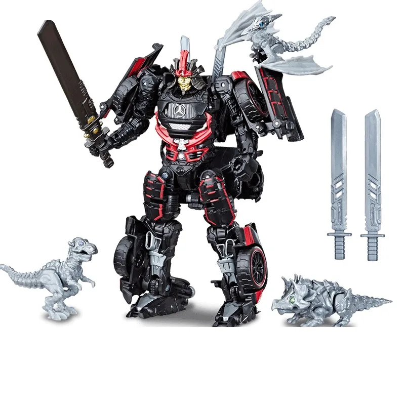 Экшн-фигурки в студии Дрифтерный автомобиль робот с 3 мини-диноботами