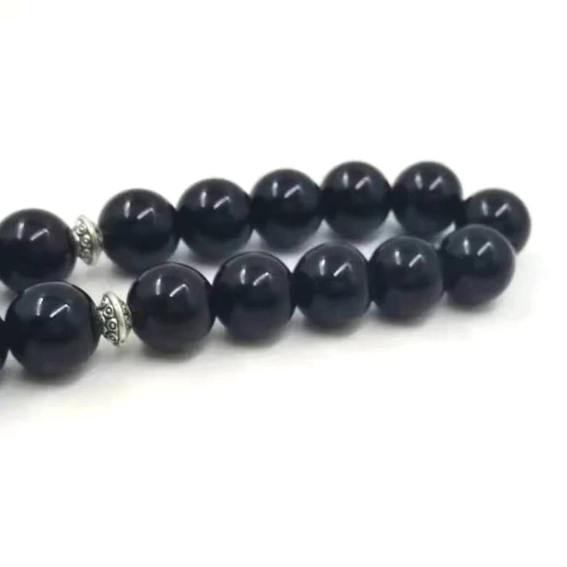 Onxy 33 Tasbih мужские черные Агаты все это новые браслеты подарок Eid misbaha аксессуары молитвенные бусины 33 66 99 бусины ювелирные изделия