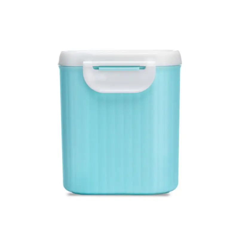 light blue Детский контейнер для молочных смесей, дозатор для детского молока, коробка для кормления - Цвет: light blue