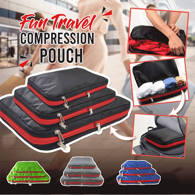 Spaß Reise Kompression Beutel Schnell Bequem Lagerung Tasche Nylon Doppel  Schicht Tragbare Organizer Taschen Sortierung Multifunktions