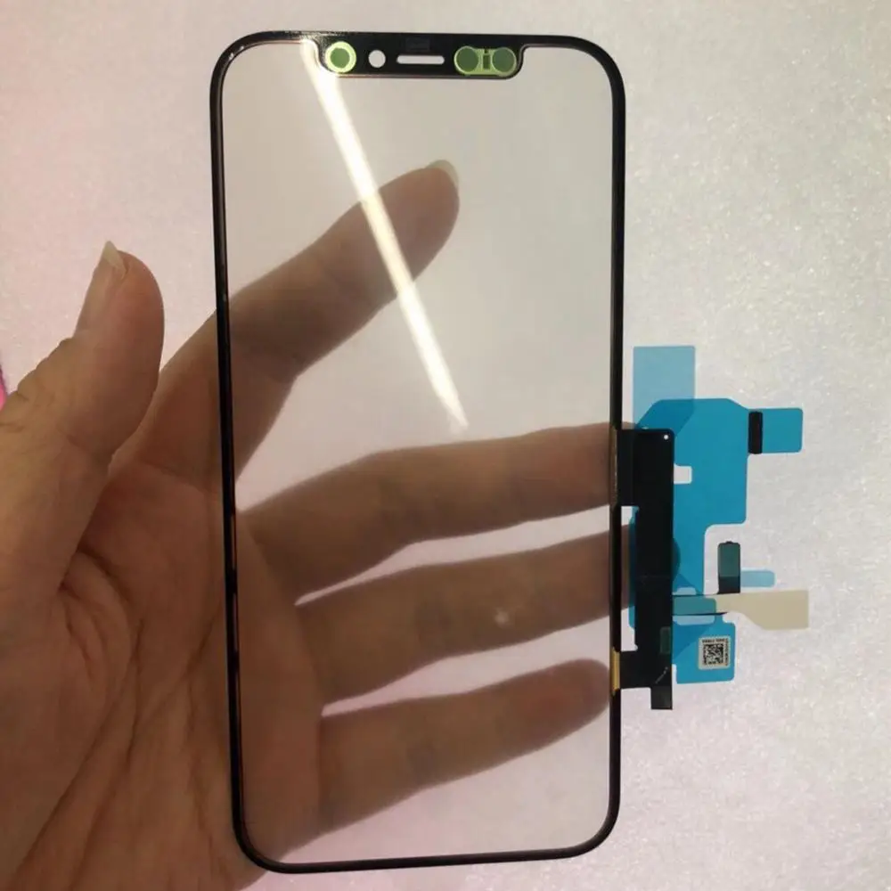 

5PCS Original Touch Screen Panel with OCA Glue Replacement for iPhone 12 pro Screen Digitizer Outer Glass Cover Lens