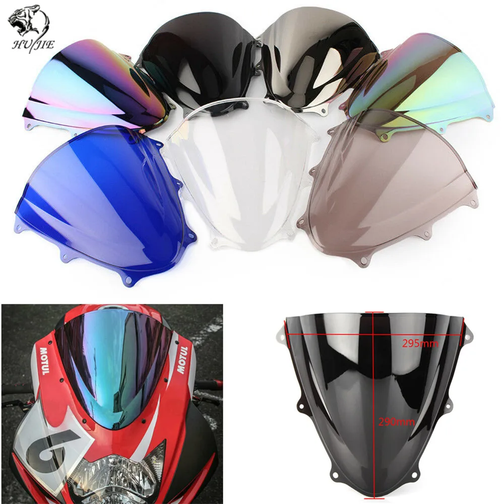 Двигатель лобовое стекло дымчатое лобовое стекло для Suzuki GSXR 600 750 GSXR600 GSXR750 2011 2012 2013 K11