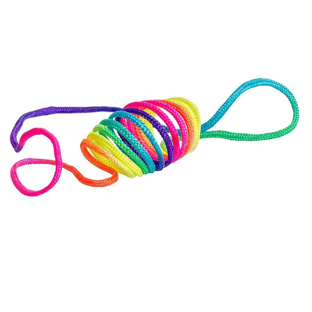 Дети радуга цвет шарить палец нить веревка струна игра развивающая игрушка головоломка обучающая игра для детей Дети