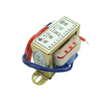 

AC 6V 9V 12V 15V 18V 24V Output Voltage 3W EI Copper Core Input 220V 50Hz~60Hz Single/Dual Voltage Copper EI41 Power Transformer