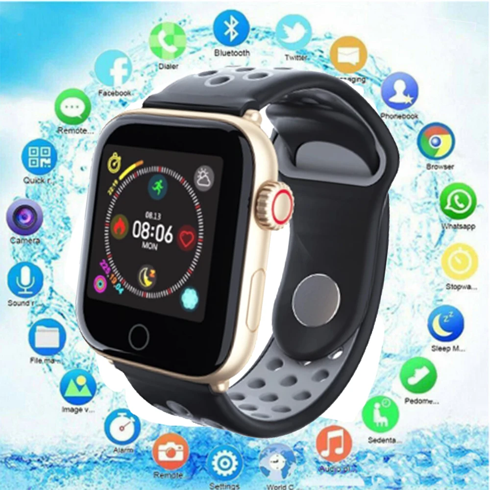 

2019 Newest Smart Watch Men 1.3 Inch IP68 Waterproof Heart Rate Monitor Blood Pressure For Android IOS Phone Sport Watch