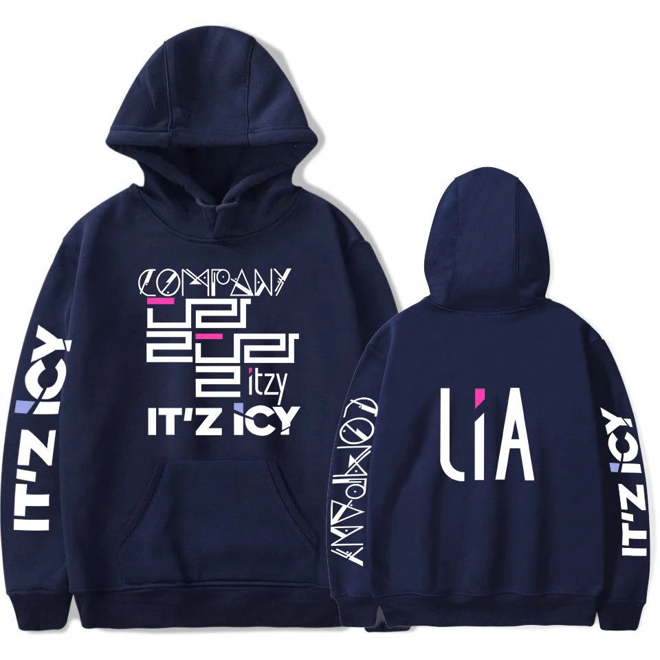 ITZY Hoodie Sweatshirt Exclusive Sweatshirt Women Fashion Harajuku Autumn And Winter Hot Hoodies Women XXS-4XL