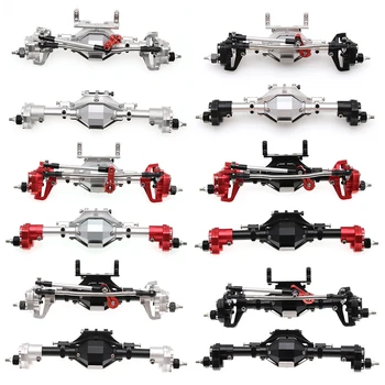 

SCX10 Aluminum CNC Anodized Full Front Rear Portal Axle for 1/10 RC Crawler Car Axial SCX10 II 90046 90047 Upgrade Parts