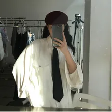 Отправить галстук осенняя одежда любителей шикарного плетения приносить рубашку мужчин и женщин с длинным рукавом темпера Мужская футболка Cs22 P55