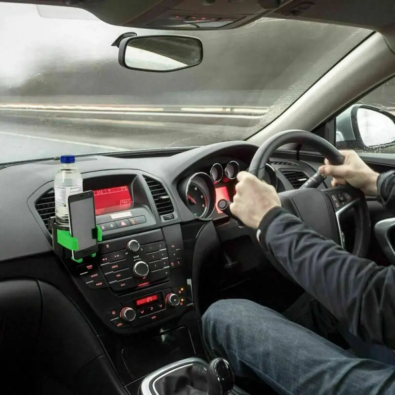2 в 1 Универсальный Автомобильный держатель для бутылки телефона с вентиляционным отверстием прочный держатель для напитков