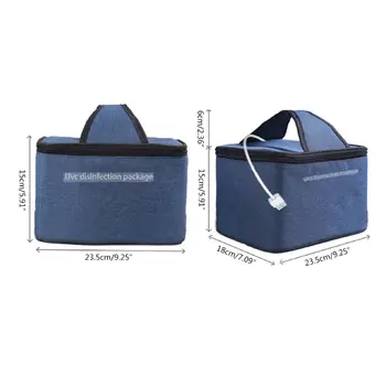 

Foldable LED Sterilizer Bag USB Disinfection Sterilization Organizer for Towel A2UE