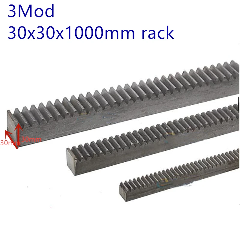 3Mod 3 Modulus High Precision Rack steel 30*30*1000mm 45 rack cnc | Обустройство дома