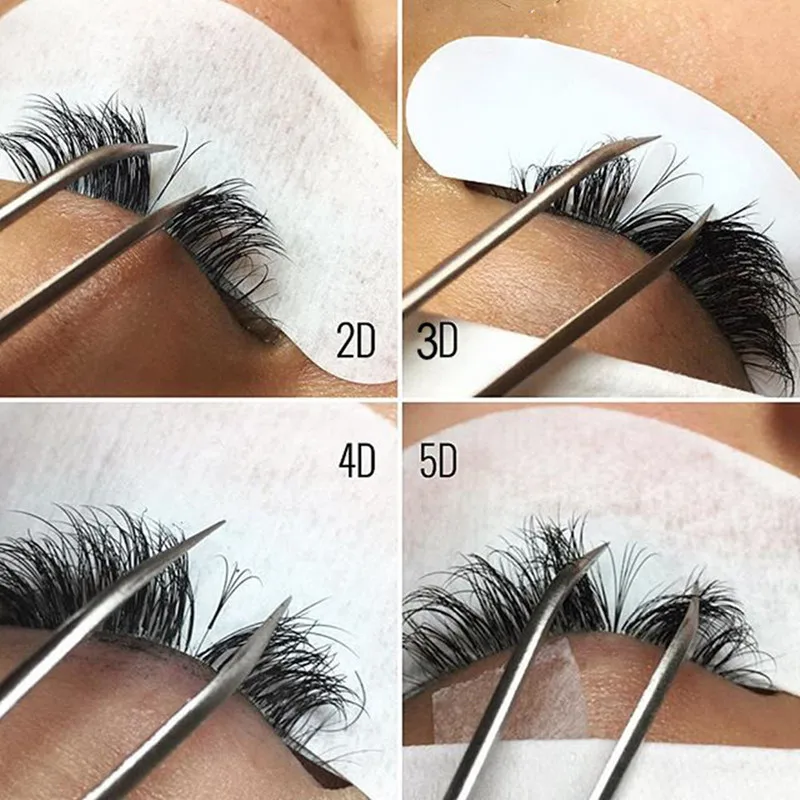 3 Trays 1 Second Blooming Easy Fan Lashes 16 Lines Mixed Big Flower 1`s 3D Silk Eyelash Extensions (12)
