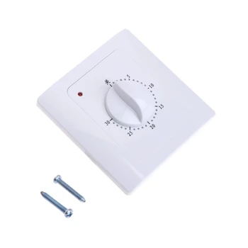 

AC 220 V 10A 30Min Countdown Timer Switch Electric Digital Time Plug Control Button Knob Style Switch Mechanical#1
