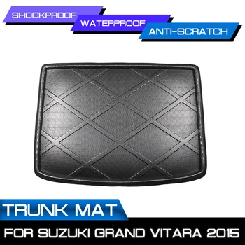 

Car Rear Trunk Boot Mat Waterproof Floor Mats Carpet Anti Mud Tray Cargo Liner For Suzuki Grand Vitara 2015