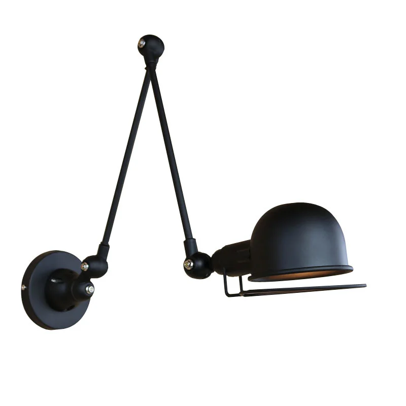 

e14 vintage lamp Jielde black Metal 2 Arms Industrial wall lamp Loft Style wall Light Free shipping