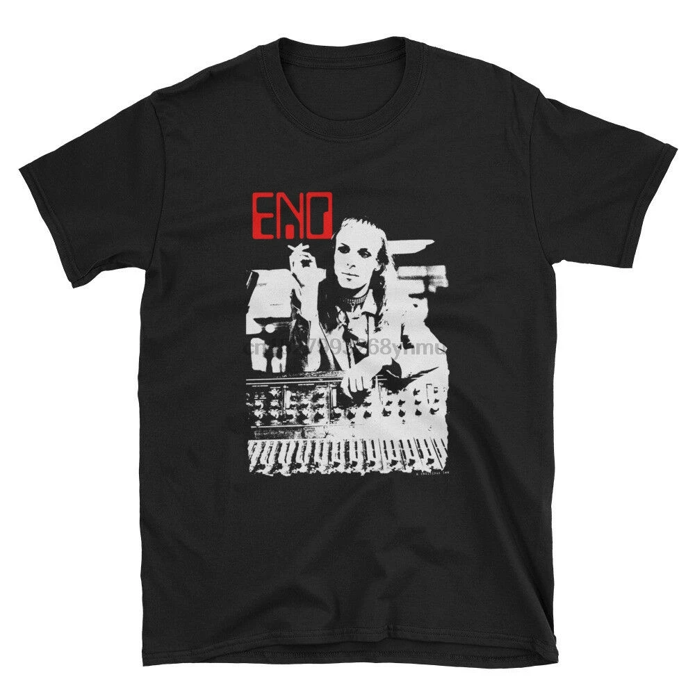 Футболка Brian Eno in the studio-limited edition classic black tribute | Мужская одежда