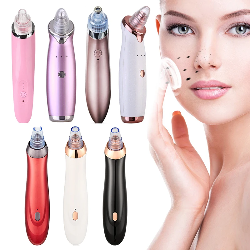 

Blackhead Remover Face Cleaner Skin Care Pore Cleaner Acne Spots Pimple Removal Tool Deep Cleaning Machine Vacuum Beauty Tools