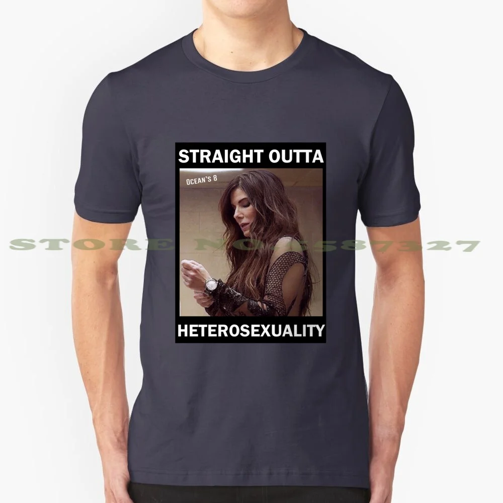 T-Shirt Divertente Estiva Bustier Ocean Per Uomo Donna Harley Ocean Oceans 8 Oceans Eight Abili Bullock Cate Blanchett Pride