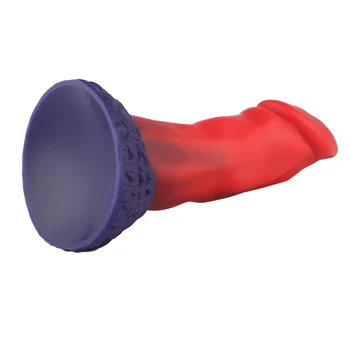 Dildo for Women Novelty Viberating Flames 8 Inch Silicone Penis Monster Series Vibrator for Women Vaginal Stimulator for Female 4
