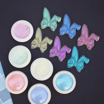 

6Colors UV Resin DIY Crystal Epoxy Pigment Colors Paste Gradient Bright Powder