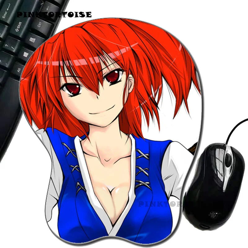 pinktortoise-anime-onozuka-komachi-3d-soft-gel-gaming-mouse-pad-mousepad-cartoon-wrist-rest-keyboard-pad-computer-mat-gifts