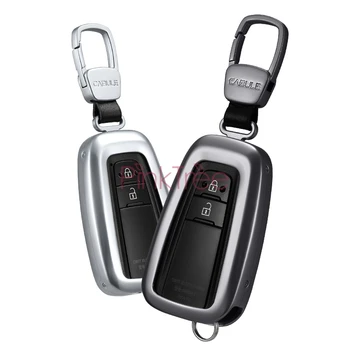

Car Styling KeyChain Case Ring Cover for Toyota C-HR CHR 2017 2018 Car Styling Tuning Accessories