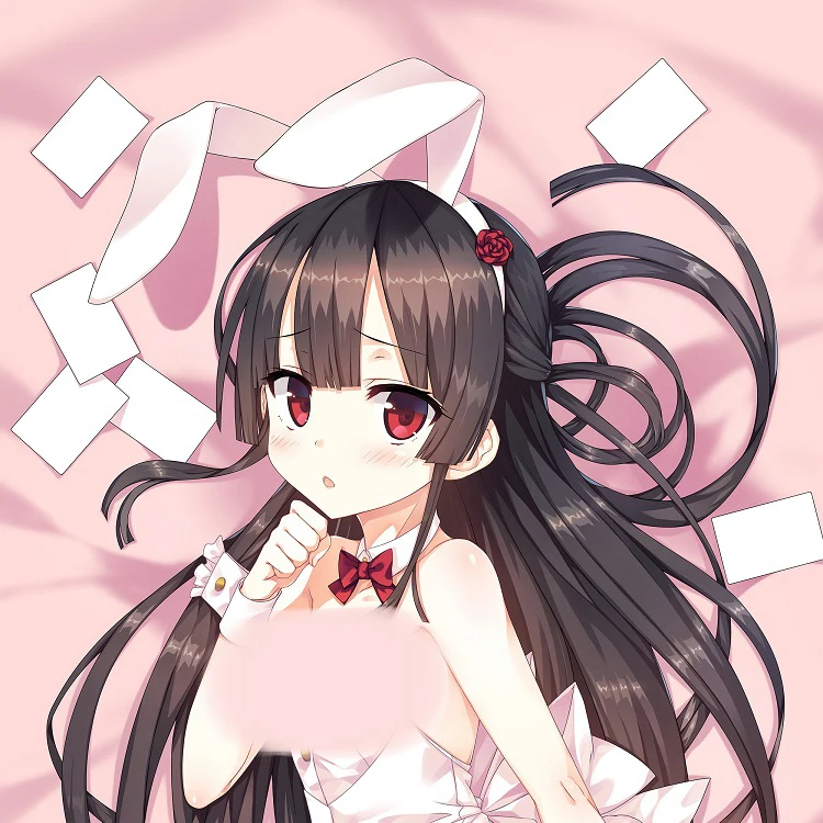Аниме Maitetsu Hayase Fukami Girl Dakimakura обнимающая Подушка Чехол длинная подушка Otaku