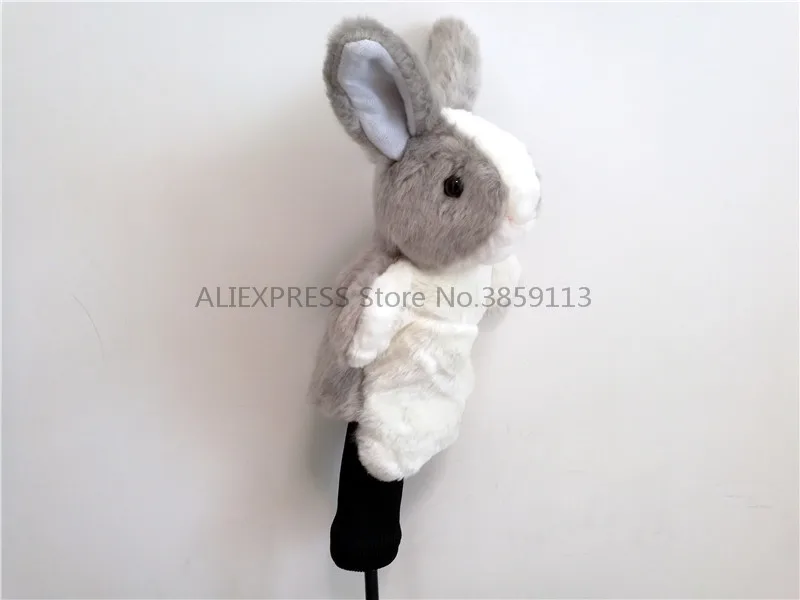 

Lovely Little Rabbit Golf Hybrid HeadCover Cartoon Animal Golf Fairway Woods Cover For Man Women