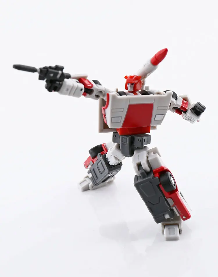 

Lensple MS-Toys Transformation MS-B08 Red Alert The Flame patrol Mini Action Figure Robot Toys