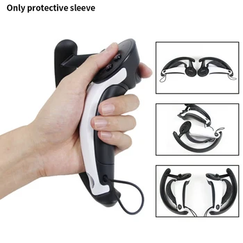 

1pair Thickened VR Controller Case Anti Scratch Resin Handle Grip Lightweight Enhance Hand Feeling Housing Shell For Valve Index