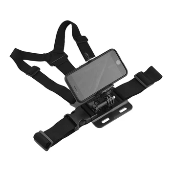 

Phone Holder Shooting Accessories For Gopro Hero Action Camera Adjustable Chest Mount Harness Strap ABS Body Tripod Mount Belt