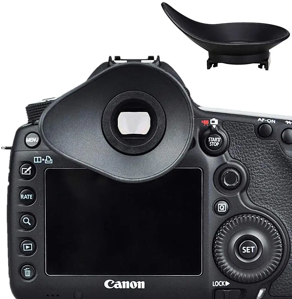 Наглазник в форме глаза для Canon EOS 6D Mark II 6D2 6DII 5D 5D2 5DII 800D 80D 77D 200D 100D 60D 500D 450D 50D 40D |