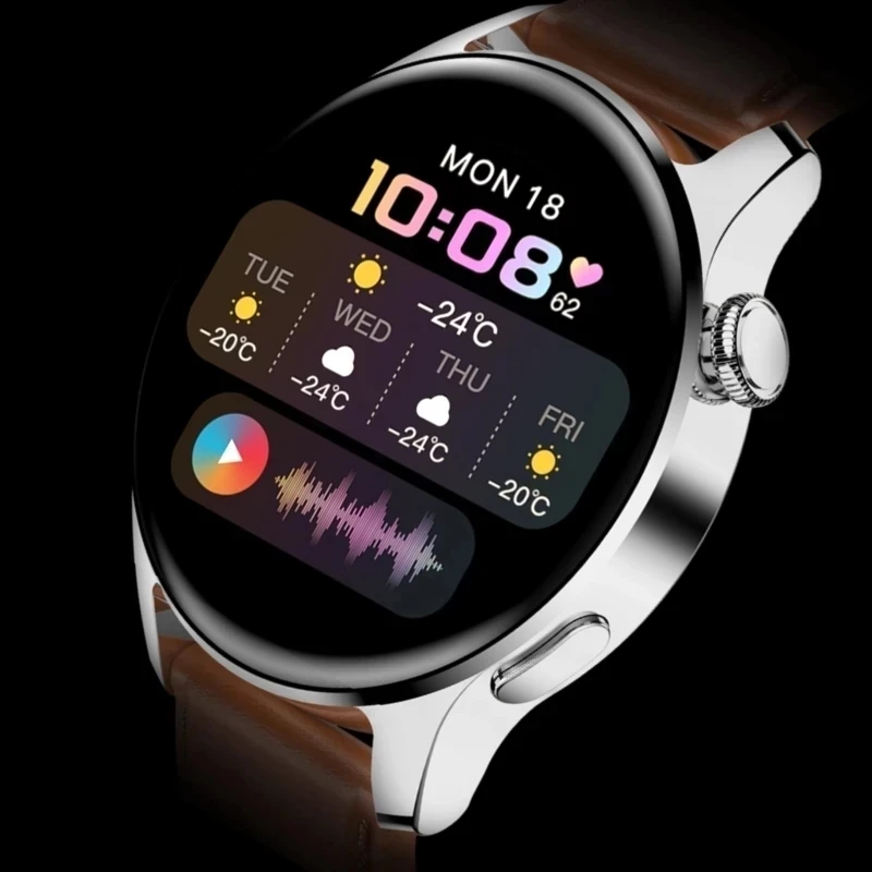 Новинка 2021 мужские Смарт-часы HUAWEI водонепроницаемый спортивный фитнес-трекер