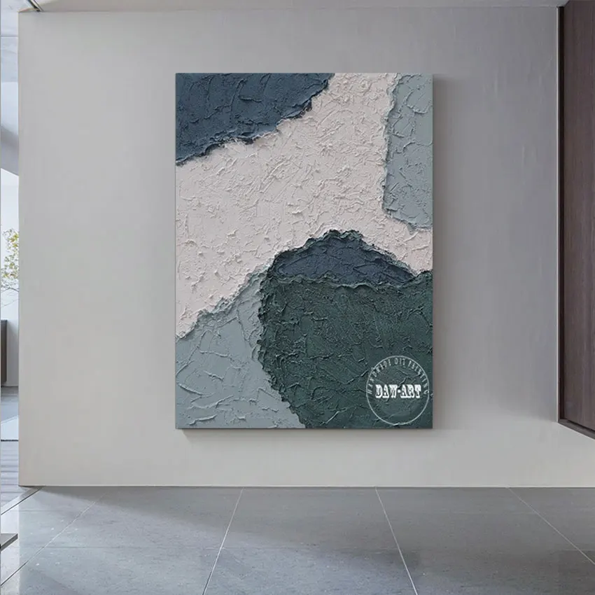 

Abstract Handpainted Oil Painting On Canvas Large Contemporary Wedding Decoration Unframed High Quality Free Shipping Hot Sale