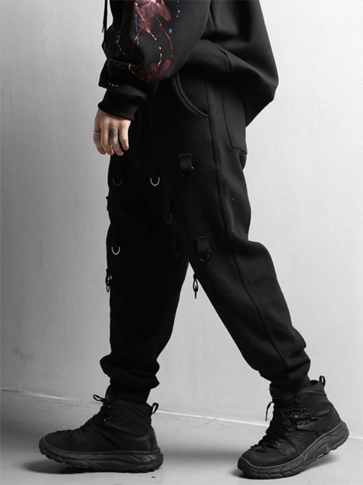 Men's Sportswear Pants Pants Spring And Autumn Classic Dark Day Fashion Trend Loose Casual Oversized Pants