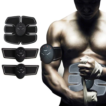 

EMS Wireless Muscle Stimulator Trainer Smart Fitness Abdominal Training Electric Weight Loss Stickers Body Slimming Belt Unisex