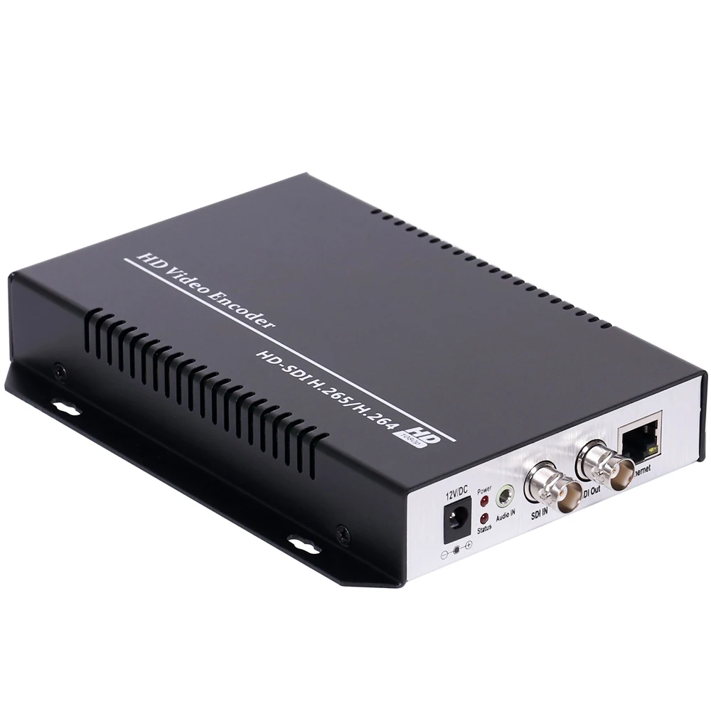 Hecvc H.265 H.264 SD /HD /3G SDI к IP потоковое видео аудио кодировщик SRT httpp RTSP RTMP UDP ONVIF RTMPS|sdi to
