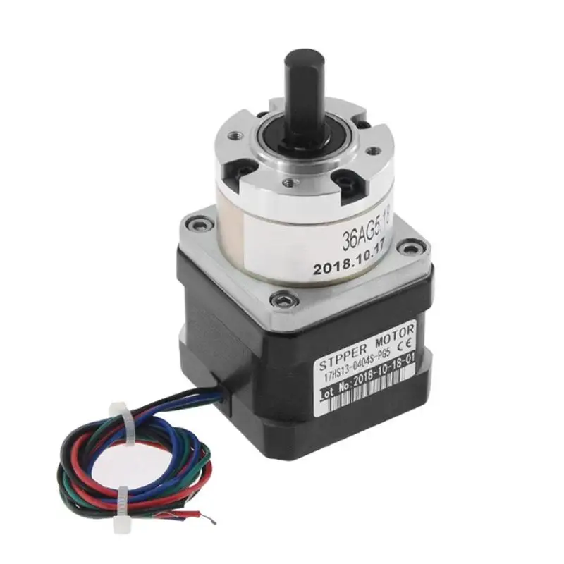 

Planetary Gearbox Stepper Motor 100N Axis Maximum Radial Load for Nema 17 Gear DIY CNC Robot 3D Printer 17HS13 0404S PG5