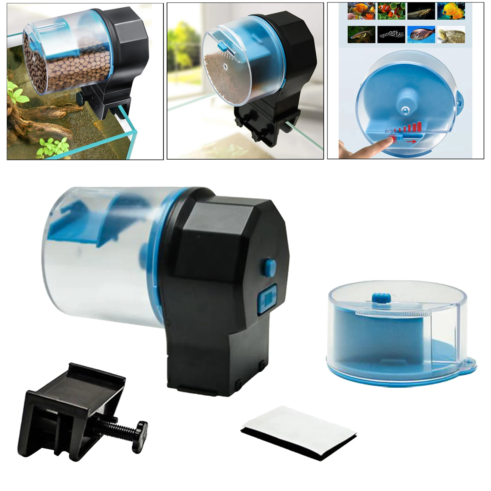 Automatic Fishing Food Feeder Timer Dispenser for Aquarium or Fishing Turtle