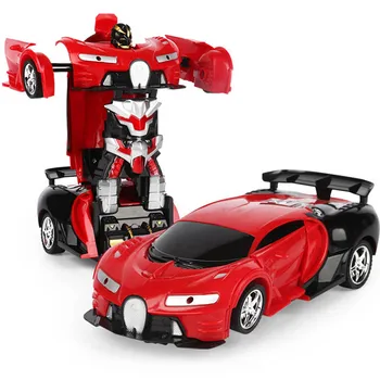 

1:18 Sensor Induction RC Transformation Car Robot Model Action Figure Kids Toy Gifts Hot Sales