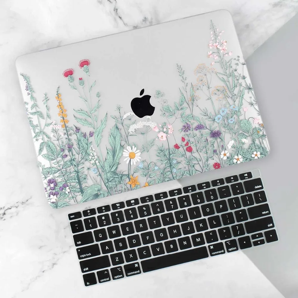 3D взрывозащищенный каменный Дизайн Жесткий Чехол для нового Macbook Pro 13 15 Touch bar Air 11 12 13 A1932 с клавиатурой