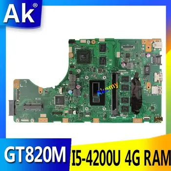 

AK TP550LD Laptop motherboard for ASUS TP550LD TP550LA TP550L TP550 Test original mainboard DDR3L 4G RAM I5-4200U GT820M