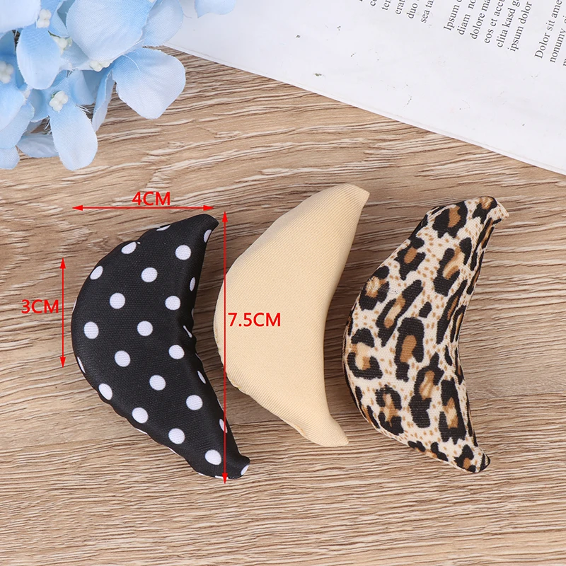 1Pair Anti-pain Shoes Adjustment Toe Half Forefoot Cushion Sponge Forefoot Insert Toe Plug Toe Front Filler Shoes Accessories