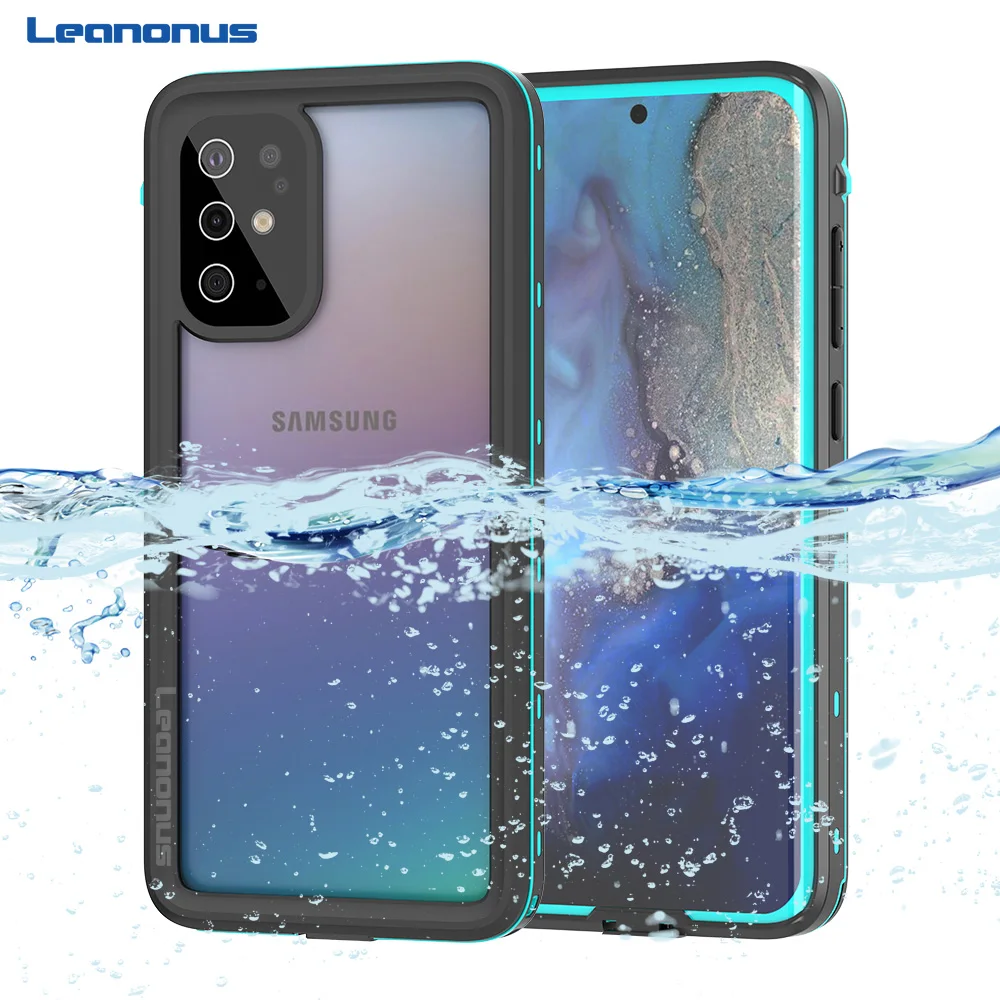 Shellbox Snorkeling Phone Case For Samsung Galaxy S21 S20 S10 Note 10 Plus Case S21 S20 Ultra IP68 Water proof Diving Covers
