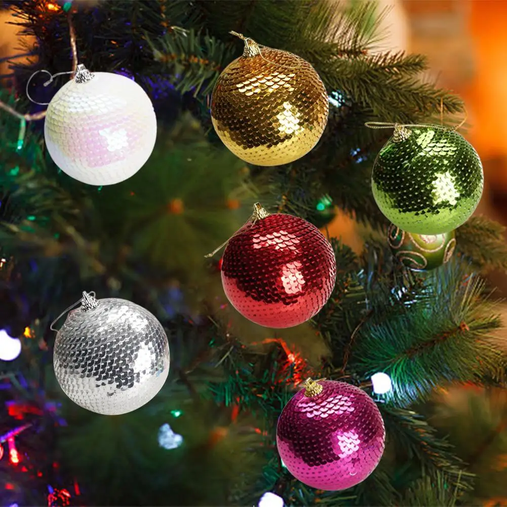 Рождественская елка Декоративный Шар Рождественская игрушка вечерние Висячие шары орнамент украшения для рождественские украшения для дома